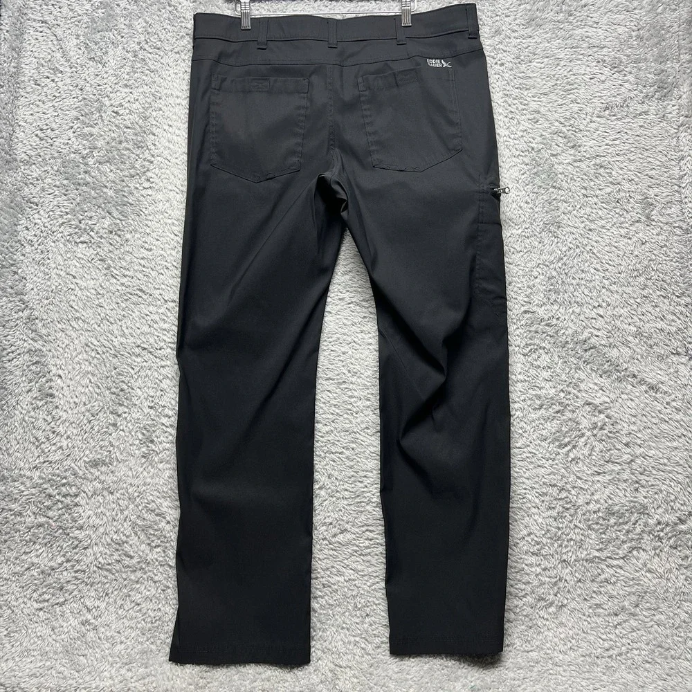Eddie Bauer Pants Mens 38x32 Black Rainier‎ Tech Performance Outdoor Hiking